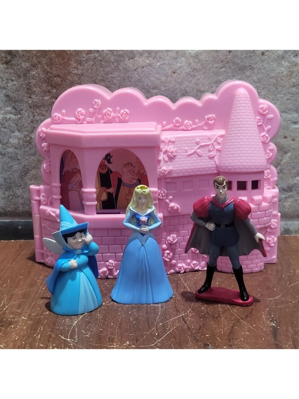 Disneys Sleeping Beauty Once Upon A Time Playset Mattel 5112 Vintage 1992
